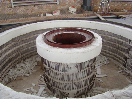 法蘭環件淬火(huǒ)爐