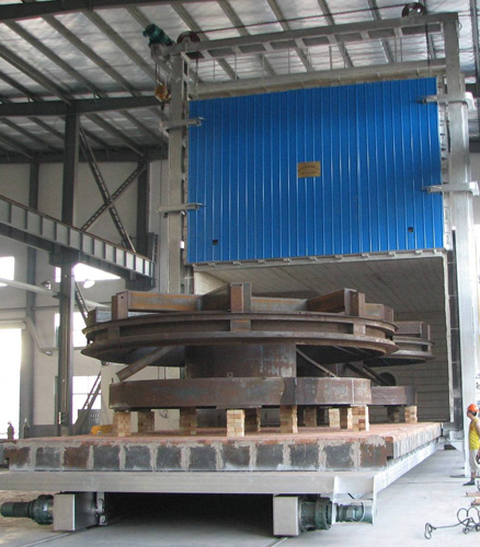 全纖維台車(chē)式燃氣熱處理(lǐ)爐