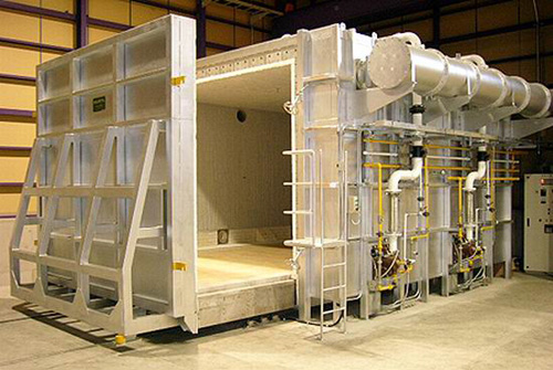 固定爐門(mén)台車(chē)式燃氣爐